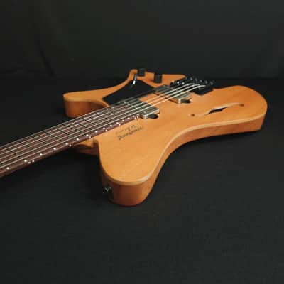 Strandberg Salen Jazz NX 6 Natural Guitar w/Bag Demo image 13