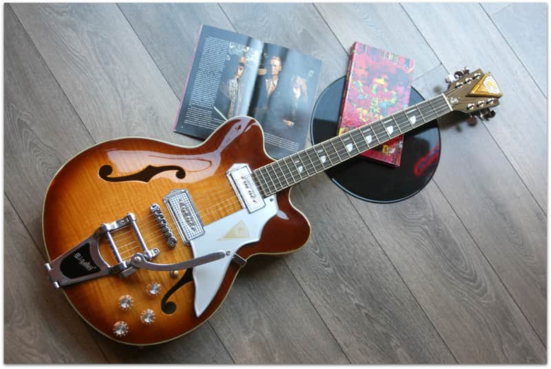Kay Guitars Jazz II (K775V) Sunburst | Reverb