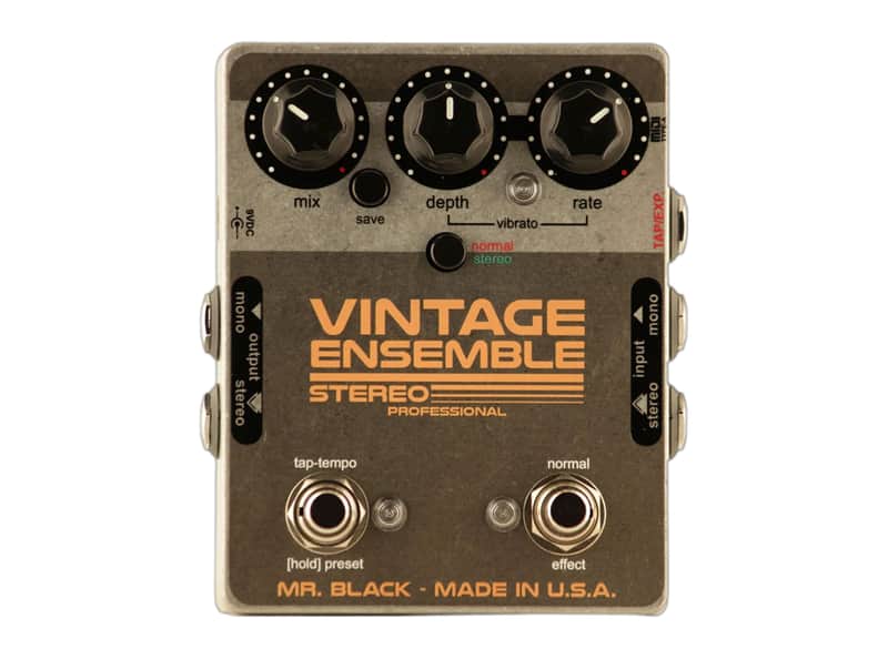Mr. Black Stereo Vintage Ensemble Pro Chorus Pedal image 1