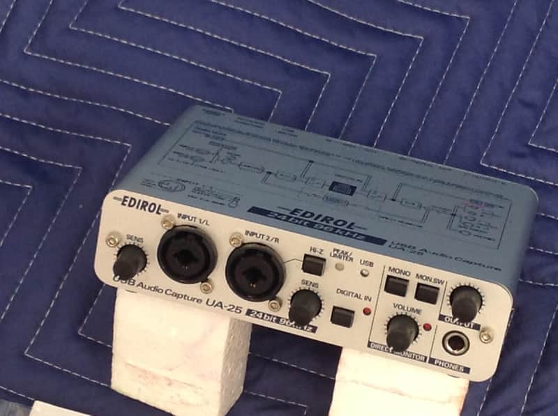 Roland EDIROL UA-25 USB Audio Interface 2009 Silver image 1