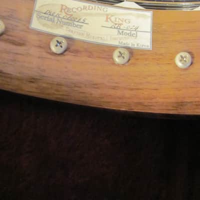 Recording King California Deluxe RB-024 Open Back Banjo 2,000's - Gloss image 9