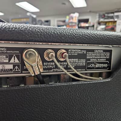 Fender '64 Custom Hand-wired Deluxe Reverb-Amp 2-Channel 20-Watt 1x12" Guitar Combo 2023 - Black image 10