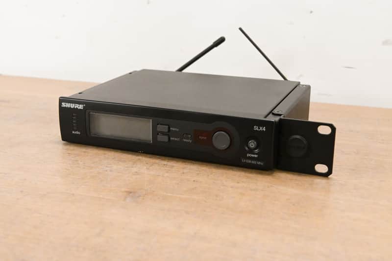 Shure SLX4 Wireless Receiver - L4 Band: 638-662 MHz (NO POWER SUPPLY) CG013E9 image 1