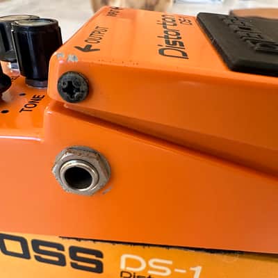 Boss DS-1 Distortion MIJ 1982 (Black Label) w Original Box image 5