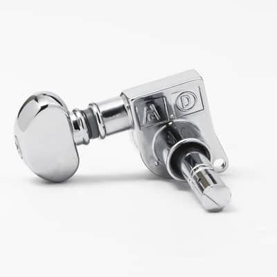 Grover 406C  Mini Rotomatic Locking Tuners 3 +3 Chrome Finish image 4