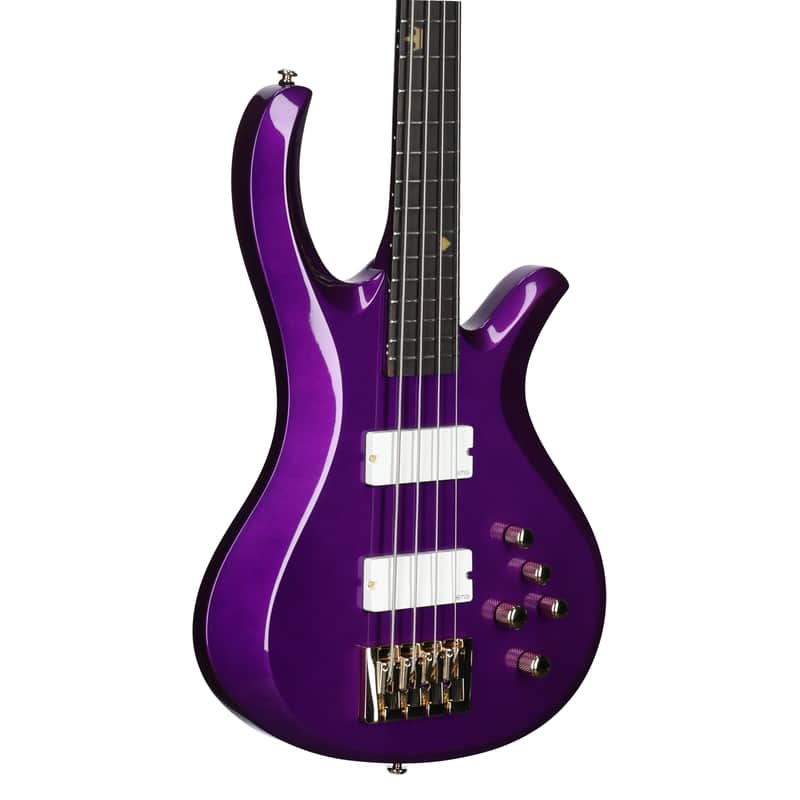 Schecter FreeZesicle 4 Electric Bass, Purple image 1