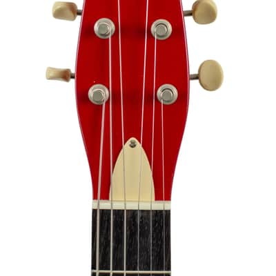 Danelectro TRIPLE DIVINE - RED Double Cutaway Shorthorn Shape Semi-Hollow Body C Shape Neck 6-String Electric Guitar image 8