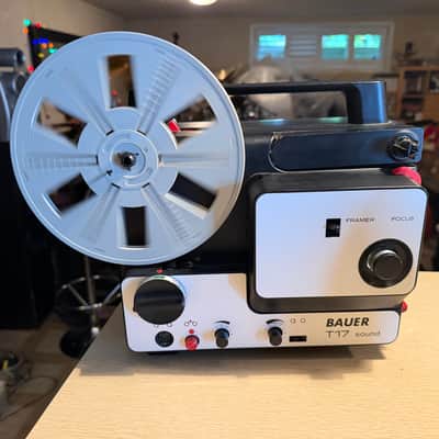 Serviced Bauer T17 Super 8 Sound Projector – Clean, Tested, Ready to Use image 2