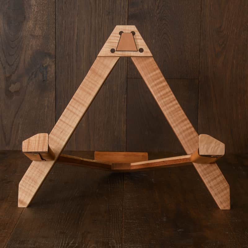 Wooden Guitar Stand Boutique Acoustic Guitar Wood Stand image 1