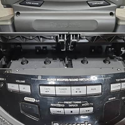 Vintage Panasonic Cobra Boombox RX-ED707 Tested Working CD Cassette Radio Record image 5