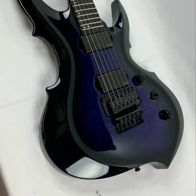 ESP E-II FRX FM Reindeer Blue RDB Electric Guitar B-Stock + Hardshell Case MIJ image 8