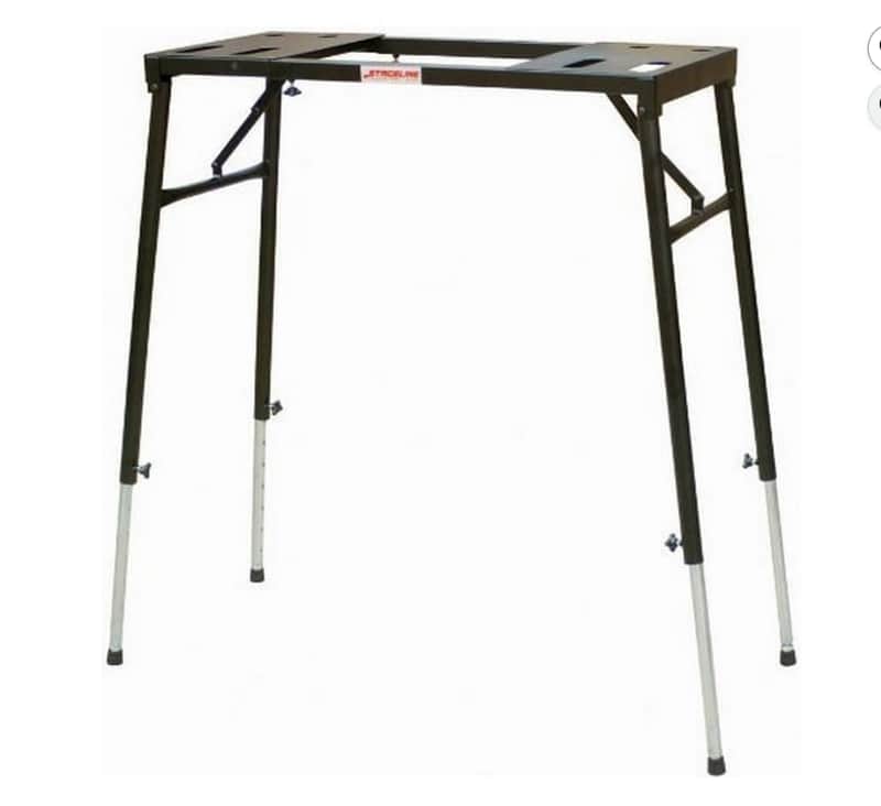 Used Stageline KS11 adjustable keyboard STAND black Local Pickup image 1
