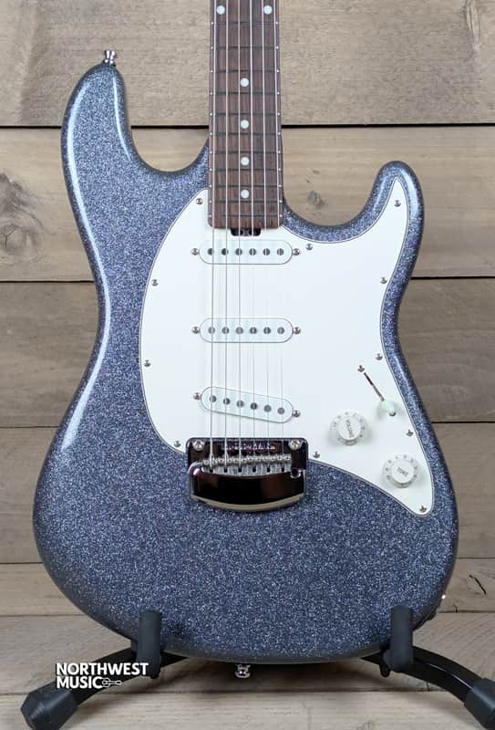 Ernie Ball Music Man Cutlass RS Charcoal Sparkle 2019 image 1