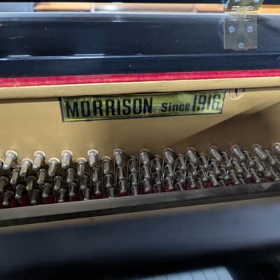 Morrison 48 studio piano - Polish Ebony image 3