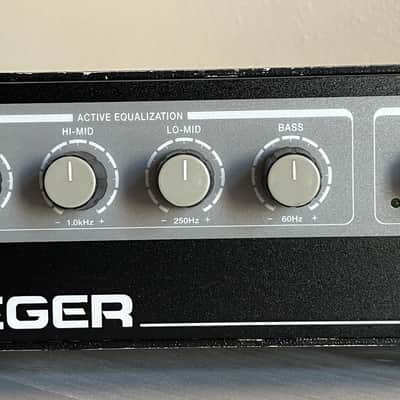 Gallien-Krueger 400RB-II Vintage Rackmount Bass Head Early 1990s 200W Black - Iconic GK Growl Bild 4