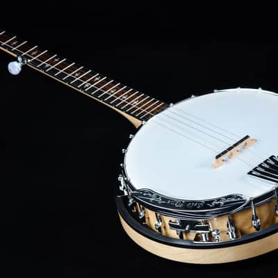 Gold Tone CC-100R Cripple Creek 5-String Resonator Banjo Natural image 4