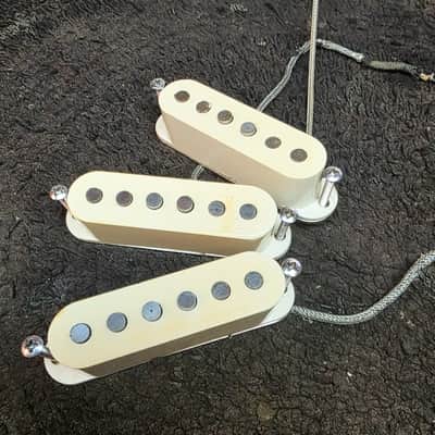 Set of Maxon pickups from a Greco Early Sixties Strat copy image 1