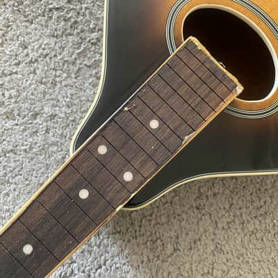 Sunburst 8 String Mandolin Project, Spruce Top, Mahogany Body, Rosewood Fingerboard image 13