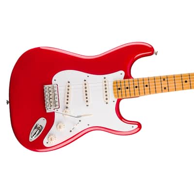 Fender Vintera III Late 50s Stratocaster Electric Guitar, Dakota Red, Maple image 6