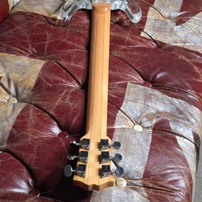 Aria Dan Armstrong SK Skeleton Original Vintage Early 70s Acrylic Lucite Plexiglass DC Gibson Open-Book Headstock Electric Guitar RARE Tune-o-Matic model MIJ Japan Matsumoku image 13