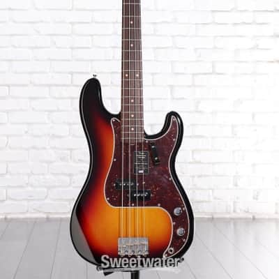 Fender American Vintage II 1960 Precision Bass - 3-tone Sunburst with Rosewood Fingerboard (PBassAV2603TSd3) image 1