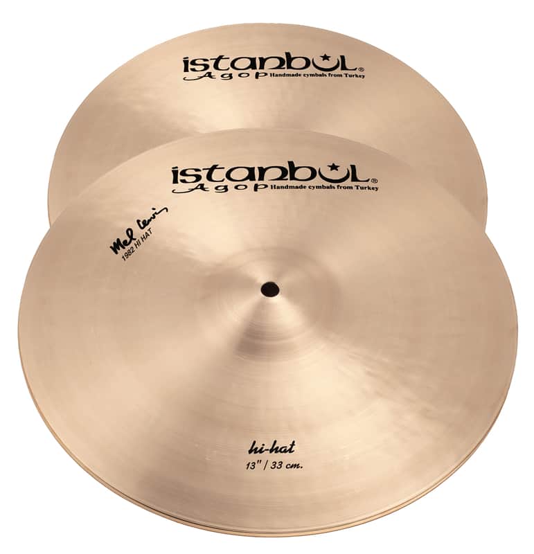 Istanbul 13" Agop Mel Lewis 1982 Signature Hi-Hat Cymbals IML13 image 1