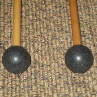 ONE pair new old stock (with packaging) Innovative Percussion James Ross IP906 BRILLIANT XYLOPHONE / GLOCKENSPIEL / BELL Mallets, 1 and 1/8" Black Round Ball (head), Rattan Handle -- BRILLIANT for bright cutting tone, sound, response (from 2019) image 15