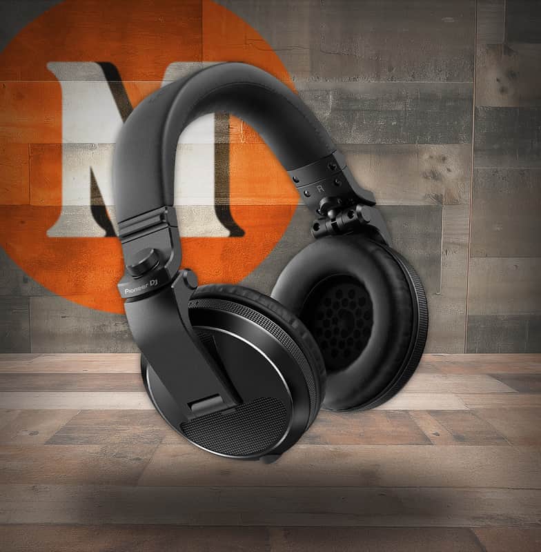 Pioneer DJ Over-Ear DJ Headphones - Black (HDJ-X5-K) image 1