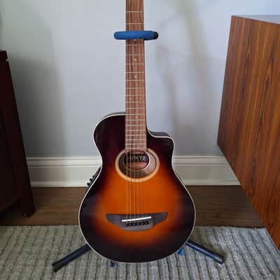 Yamaha APXT2 acoustic electric guitar  - Sunburst image 2