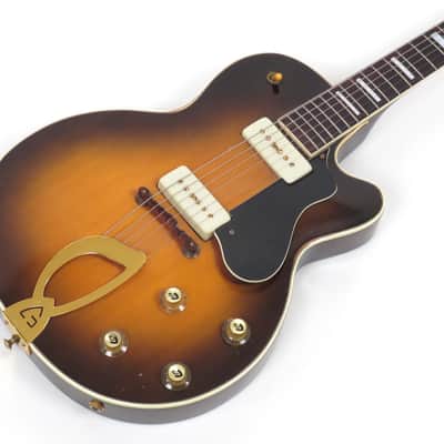 1959 Guild Aristocrat M75 - Sunburst - With Original Case & Hang Tag - Franz Pickups - 5.1 Pounds! image 19