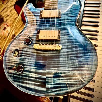 Nik Huber DOLPHIN CUSTOM LEFTY Super Flame Top Curly Mahogany  BRAZILIAN ROSEWOOD ( 2010) image 10