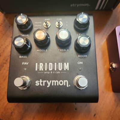 Strymon Iridium Amp & IR Cab and a donner dynamic wah pedal image 2