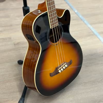 Fender FA-450CE Acoustic Bass - Laurel Fingerboard, 3-Color Sunburst, Used image 3