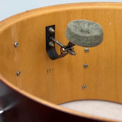 Sonor 20/12/13/16" Early 80's Phonic Drum Set - Red Mahogany Veneer image 19
