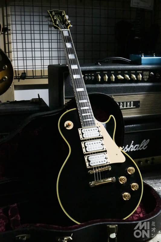 Gibson Custom Shop Historic Les Paul Custom LPB-3 3-Pickup Black Beauty 2000 - Black image 1