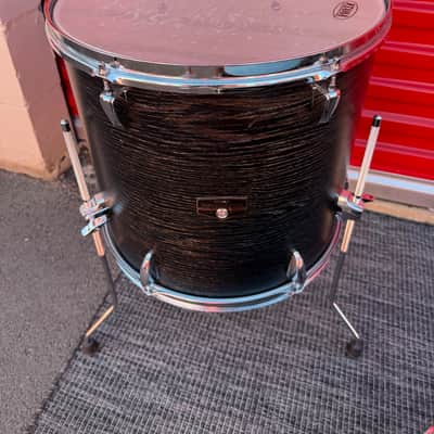 Tama Imperialstar 5-Piece Drum Shell Pack Black/Brown Woodgrain Wrap Finish 22/16/14/12/10 image 5