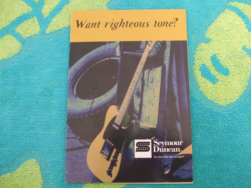 Seymour Duncan guitar pickups 2003 catalog brochure ZCD image 1