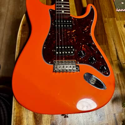 Fender Stratocaster Deluxe 2002 - Capri orange image 1