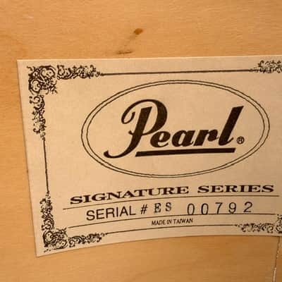 Pearl ES-1465 Eric Singer signature snare 14x6.5 2002 - Silver sparkle image 16