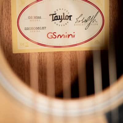 Taylor GS Mini Sapele Acoustic Guitar with GS Mini Bag image 14