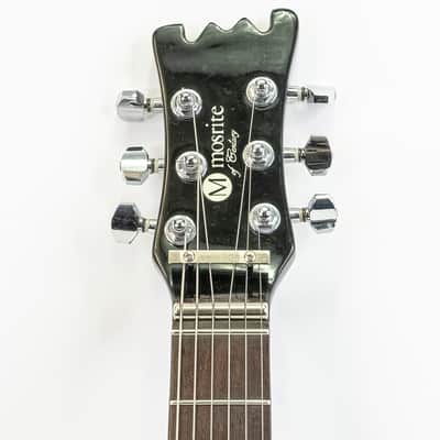 Mini Mosrite of Century Guitar with Built-In Amplifier – Sunburst w/ Gigbag image 3