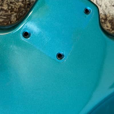 Clean! 2000 Fender Japan JM66-80 Jazzmaster Reissue MIJ CIJ Ocean Turquoise Metallic OTM w/Matching Headstock Tokai/Dyna Factory Era image 12