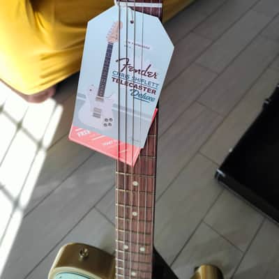 Fender Chris Shiflett Artist Series Signature Telecaster Deluxe 2016 - Present - Shoreline Gold image 9