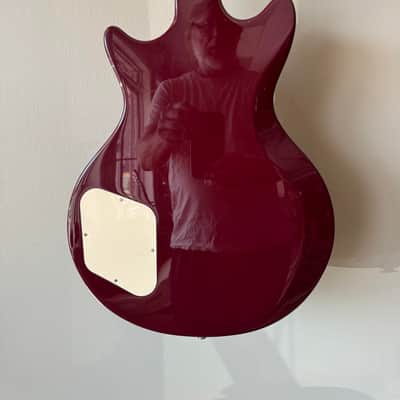 Huss and Dalton Meridian DC Custom - Angel-Step Flame Top - Fralin P-90s image 10