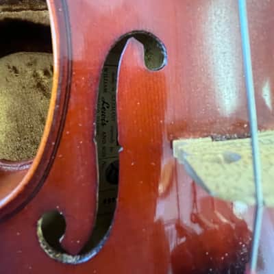 William Lewis and Sons “Dancla“ Model 126 (Ton-Klar) 4/4 Violin with Glasser bow. Made in Germany. No 126 serial 20432 image 6