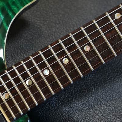 1996 PRS Custom 24 Electric Guitar Emerald Green + OHSC image 8