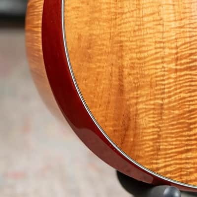 Taylor Custom Shop Master Grade Koa Grand Auditorium Acoustic/Electric Guitar with Hardshell Case - Used image 16