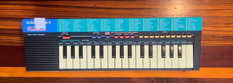 Casio SA-9 Black ORIGINAL BOX AND PAPERWORK image 1