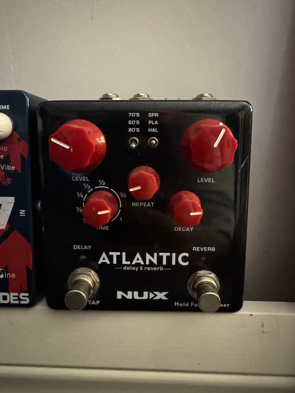 NUX ATLANTIC ディレイ & リバーブ NDR-5 Amazon | NUX Atlantic Delay ＆ Reverb ギターエフェクター