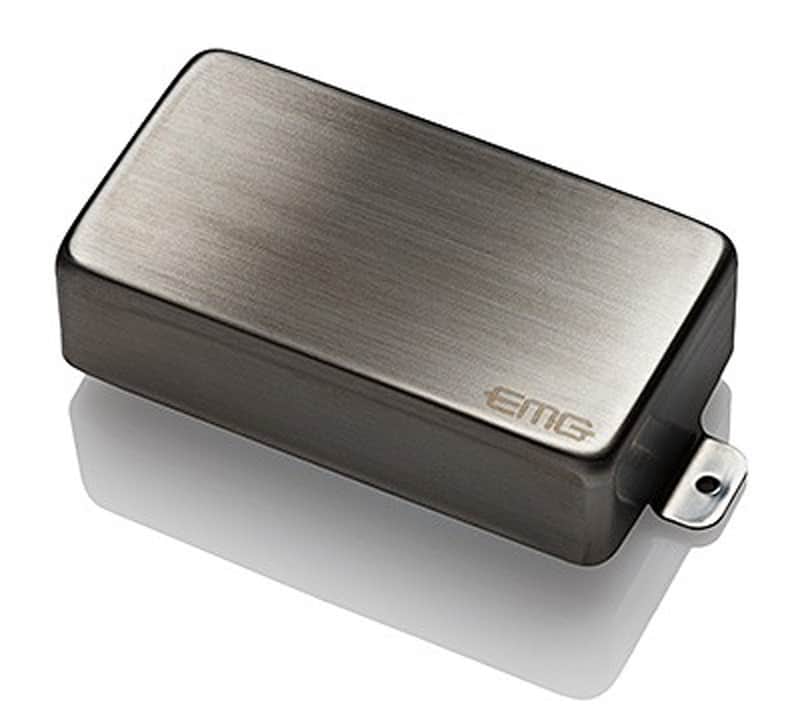 EMG HZ H4A Passive Humbucker pickup - brushed chrome image 1